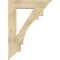 Ekena Millwork Merced Traditional Rough Sawn Bracket, Douglas Fir, 6"W x 32"D x 44"H BKT06X32X44MRC01RDF - alternate 2
